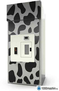 Молочный  торговый автомат Fresco Eco Compact 200 - вид снаружи