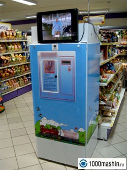 Торговый молочный автомат
