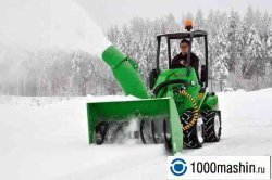 Снегоуборочная техника Avant со снегометателем Снегоуборочная техника Avant со снегометателем