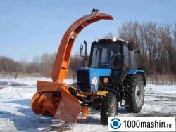 Российский снегоуборщик СУ-2.1 Российский снегоуборщик СУ-2.1