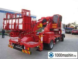 Корейская автовышка Daewoo Корейская автовышка Daewoo