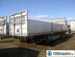Японский бортовой полуприцеп Японский бортовой полуприцеп