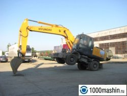 Колесный экскаватор Hyundai R200W-7 Колесный экскаватор Hyundai R200W-7