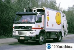 Европейский мусоровоз Volvo Европейский мусоровоз Volvo