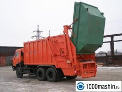 Российский мусоровоз КамАЗ Российский мусоровоз КамАЗ