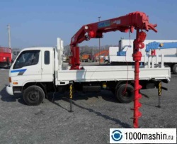 Корейский ямобур Hyundai Mighty Корейский ямобур Hyundai Mighty