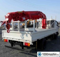 Корейская буровая установка на базе Hyundai Mighty Корейская буровая установка на базе Hyundai Mighty