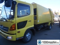 Японский мусоровоз на шасси Hino Японский мусоровоз на шасси Hino