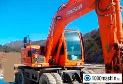 Колесный экскаватор Doosan DX140W Колесный экскаватор Doosan DX140W