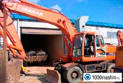 Экскаватор колесный Doosan Solar 210WV Экскаватор колесный Doosan Solar 210WV